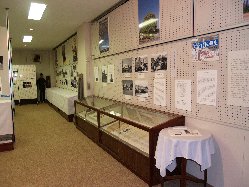 仮装行列の歴史コーナー、実物展示コーナー