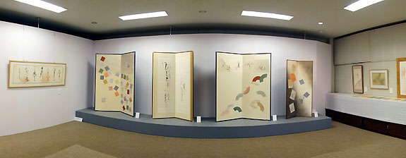 創立142周年記念特別展「遠藤稔作品展」展示風景