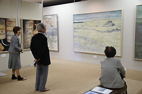 創立143周年記念特別展「西�ｱ節子日本画展」