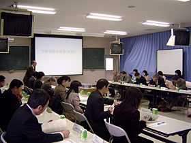学校保健委員会に参加(2月1日)